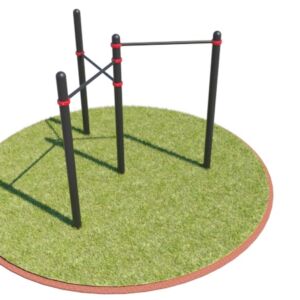 Турник уличный, тройной T-005 Barfits