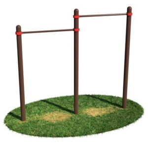 ДВОЙНОЙ ТУРНИК УЛИЧНЫЙ СВС-2-П PREMIUM Barfits