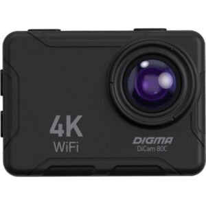 Экшн-камера Digma DiCam 80C черная Черный Нет  4630143105766 mgfn