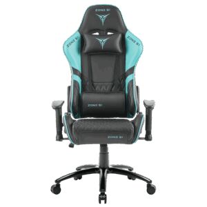 Кресло компьютерное игровое ZONE 51 CLUBPOINT Black-Cyan