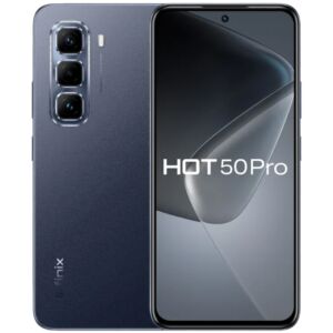 Смартфон Infinix HOT 50 Pro 8/256 Черный RU 6.78 XOS 2G, 3G, 4G, Wi-Fi 4894947045387 mgfn