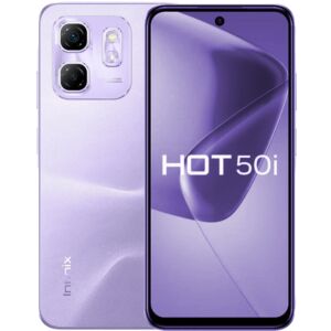 Смартфон Infinix HOT 50i 4/256 Фиолетовый RU 6.7 XOS 2G, 3G, 4G, Wi-Fi 4894947053313 mgfn