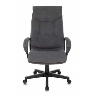 Бюрократ Кресло руководителя, пластиковые подлокотники, крестовина пластик, материал ткань, регулировка по высоте, газлифт, механизм качания, максимальная нагрузка 120 кг, цвет серый, CH-824/ALFA44 CH-824/ALFA44 KNS