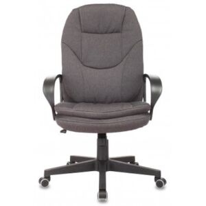 Бюрократ Кресло руководителя, пластиковые подлокотники, крестовина пластик, материал ткань, регулировка по высоте, газлифт, механизм качания, максимальная нагрузка 120 кг, цвет серый, CH-868LT/GRAFIT CH-868LT/GRAFIT KNS