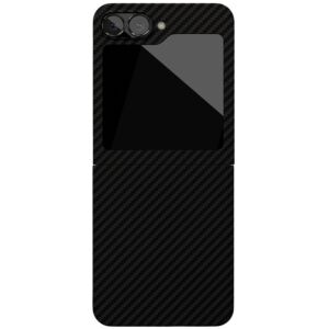 Чехол-крышка VLP Kevlar Case MagSafe для Samsung Z Flip6 (1058024), кевлар, черный    7930110939347 mgfn