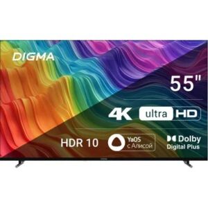 Телевизор Digma DM-LED55UBB33 KNS