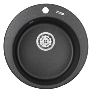 Мойка KRONA RUNDE D475 1 BLACK KRN