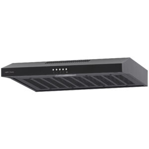 Плоская вытяжка KRONA ERMINA 600 black PB KRN