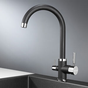 Смеситель KRONA BRUNNEN H270 1 BLACK KRN