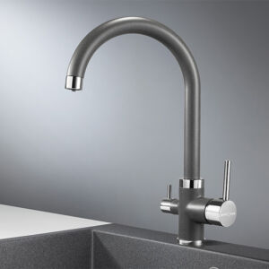 Смеситель KRONA BRUNNEN H270 1 GRAPHITE KRN