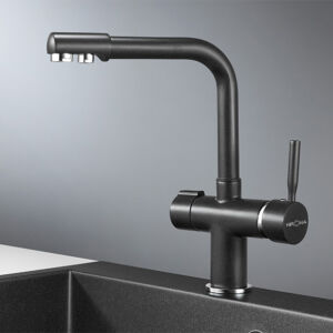 Смеситель KRONA BRUNNEN H290 1 BLACK KRN