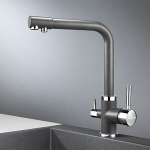 Смеситель KRONA BRUNNEN H315 1 GRAPHITE KRN