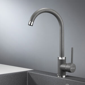 Смеситель KRONA WASSER H265 1 GRAPHITE KRN