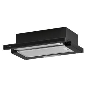 Вытяжка телескопическая KRONA KAMILLA 600 GLASS BLACK KRN