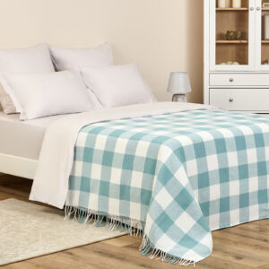 Плед Scampagnata, мятный Зеленый 140х200 Хлопок CozyHome