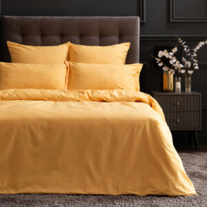 Постельное белье Summer yellow Желтый Полутораспальный Перкаль CozyHome
