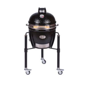 Керамический гриль Monolith Junior Black PRO 2.0 с ножками черный 33 см whgrll