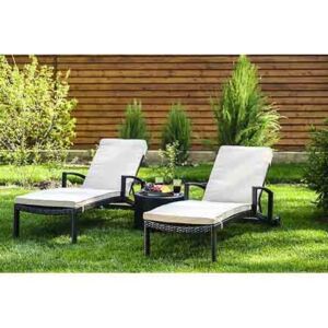 Комплект шезлонгов Joygarden MILANO коричневый whgrll