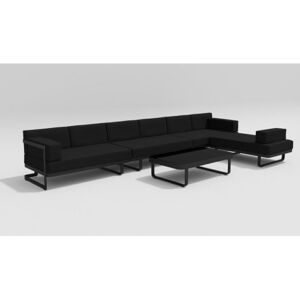 Лаунж зона Gardenini Hacienda Black whgrll