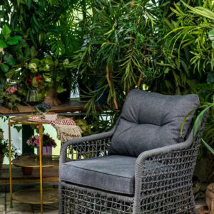 Плетеное кресло Joygarden LUCCA whgrll