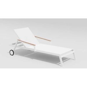 Шезлонг Gardenini Sogno белый whgrll