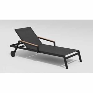 Шезлонг Gardenini Sogno карбон антрацит whgrll
