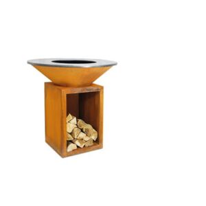 Угольный гриль Ofyr Classic Storage 100 с поленницей дровяной whgrll