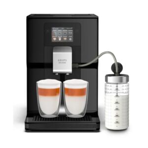 Автоматическая кофемашина Intuition Preference EA873810 3 л. KRUPS Да 1450 Вт. встроенный автоматический капучинатор Ристретто, эспрессо, черный кофе, доппио, американо, лунго, капучино, латте макиато, вспененное молоко, латте, горячая вода Любимые рецепты 11 шт. Ручная (5 режимов)