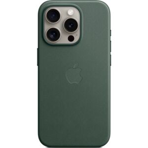 Чехол-крышка Apple FineWoven Case with MagSafe для Apple iPhone 15 Pro, ткань, зеленый (MT4U3)    194253945819 mgfn