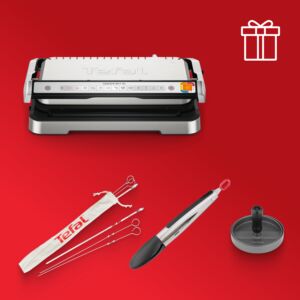 Электрогриль OptiGrill XL 2 в 1 GC782D30 + аксессуары в подарок  Tefal