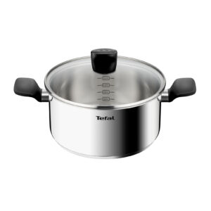 Кастрюля Confidence 24 см со стеклянной крышкой G7644674  Tefal Confidence Для всех плит, включая индукцию Есть   Китай