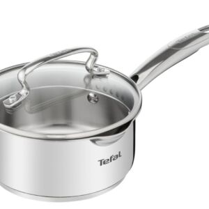 Ковш с крышкой Duetto+ 1.5 л 16см G7192256  Tefal Нержавеющая сталь Фиксированная Нержавеющая сталь Есть Нержавеющая сталь Зеркально отполированная нержавеющая сталь