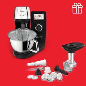 Кухонная машина I-Coach Touch QB951DF0 с набором аксессуаров Meat & Pasta  Tefal