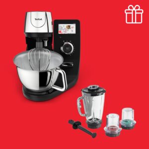 Кухонная машина I-Coach Touch QB951DF0 с набором аксессуаров Mix & Drink  Tefal