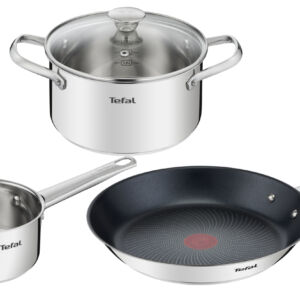 Набор посуды Cook Eat 4 предмета 16/20/28 см B922S434  Tefal Фиксированная Нержавеющая сталь Да   Cook Eat