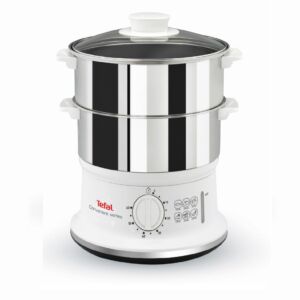 Пароварка Convenient Series VC145130  Tefal Металл, термопластик Есть Белый/серебряный   30.50 x 27.50 x 33.50