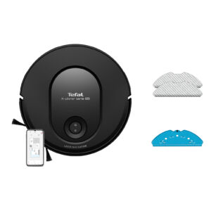 Робот-пылесос X-PLORER Serie 65 RG8L65WH Высокоэффективный фильтр Tefal Есть Литиево-ионная технология (батарея) Док-станция, база Да Лазерная камера Да: через Приложение 0.4 л