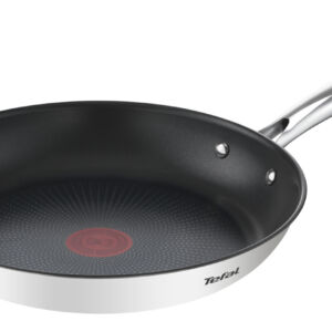 Сковорода Duetto + frypan 28 см G7320634  Tefal Tefal 28 см Для всех плит, включая индукцию Нержавеющая сталь 10 лет Есть