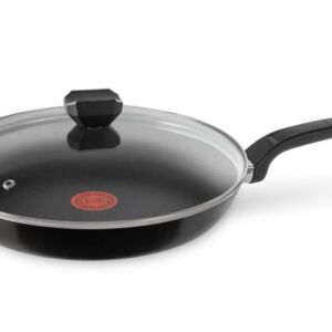 Сковорода с крышкой Easy Plus 26 cм 4237926  Tefal Посуда 26 см Фиксированная Бакелит Россия Антипригарное