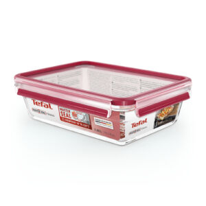 Стеклянный контейнер 2 л Masterseal Glass N1041110  Tefal Есть Прямоугольная