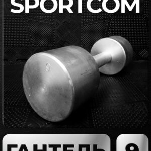 Гантель Sportcom неразборная металлическая 9 кг Barfits