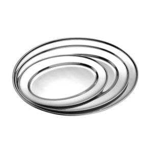 Блюдо овальное 55см нерж P.L. Proff Cuisine | JQ-OT432 / 030116-55Z06 Китай Rstl