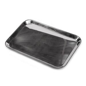 Блюдо прямоугольное 38х27,5см (поднос) нерж P.L. Proff Cuisine | SG-80346(C) Индия Rstl