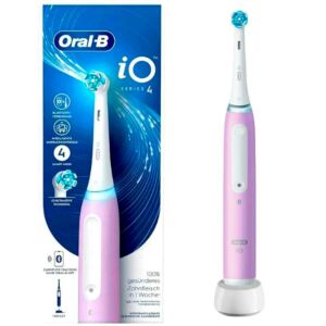Электрическая зубная щетка Oral-B iO Series 4 iOG4.1B6.2DK Lavender + дорожный чехол  DctrS