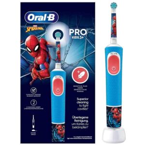 Электрическая зубная щетка Oral-B Vitality Kids D103 Spiderman Б0054094 DctrS