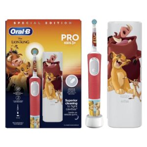 Электрическая зубная щетка Oral-B Vitality Pro Kids Lion King Б0068958 DctrS
