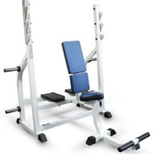 СКАМЬЯ - СТОЙКА ДЛЯ ЖИМА ШТАНГИ СИДЯ МВ BARBELL MB 2.14 Barfits