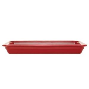 Гастроемкость Emile Henry Gastron 340133 GN 1/1-65, керамика красная Франция Rstl