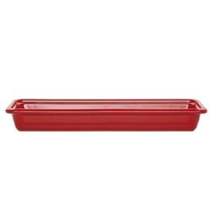 Гастроемкость Emile Henry Gastron 340233 GN 2/4-65, красная Франция Rstl