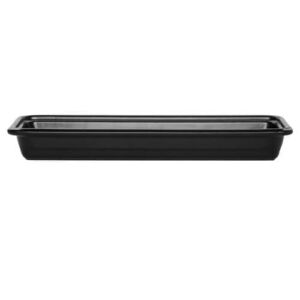 Гастроемкость Emile Henry Gastron 340271 GN 2/4-65, керамика черная Франция Rstl